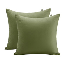Findlay Flax Linen European Pillowcases (Set of 2)